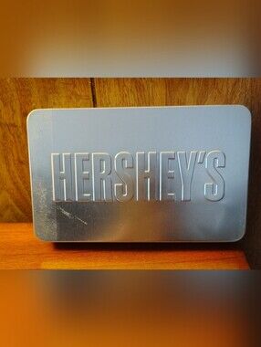 Hershey's Silver Metal Collectible Box